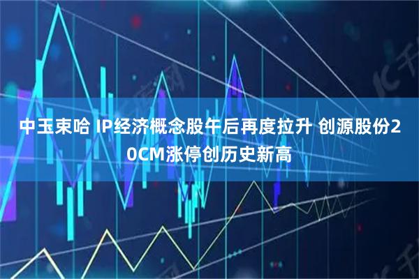 中玉束哈 IP经济概念股午后再度拉升 创源股份20CM涨停创历史新高